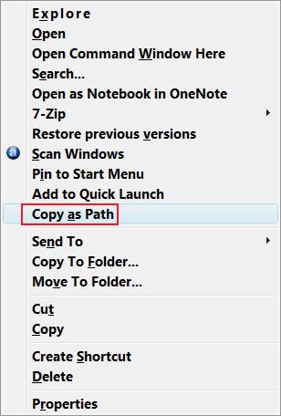 Copy as Path - Add or Remove from Context Menu
