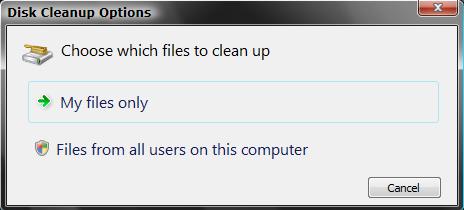Disk Cleanup