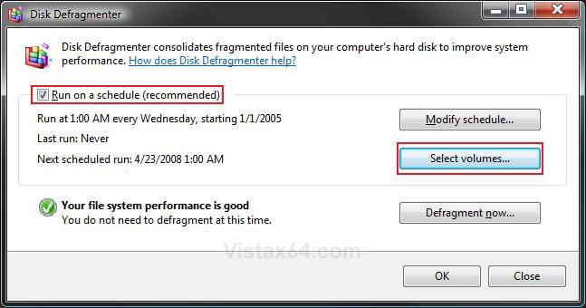 Disk Defragmenter