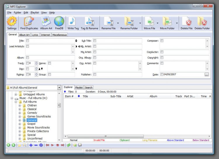 MP3 Explorer Screenshot 1.jpg