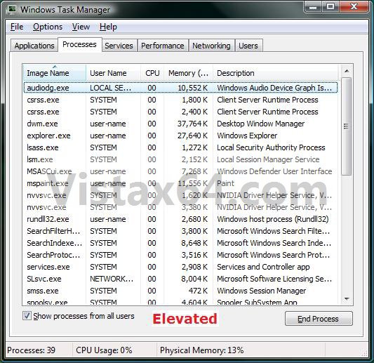 windows 10 show processes from all users windows 10 show processes from all users