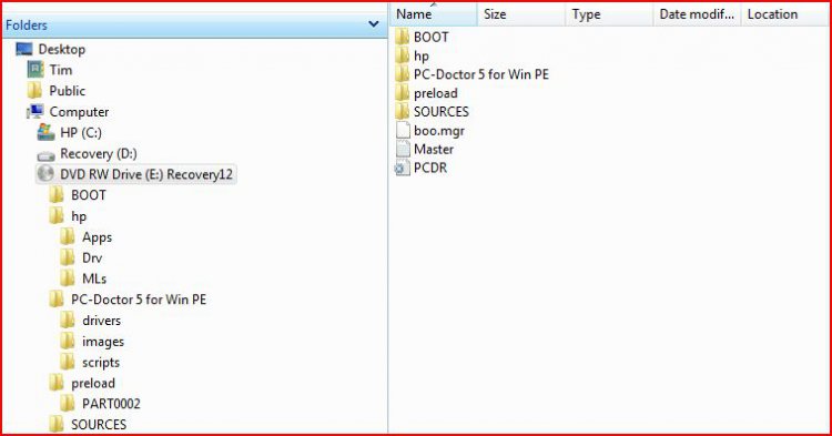 HP 9040 System Recovery CD.JPG