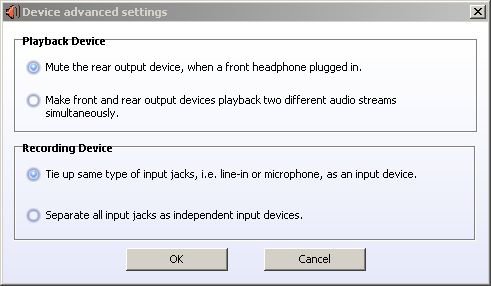 Realek HD Audio Manager Devise advanced settings.JPG