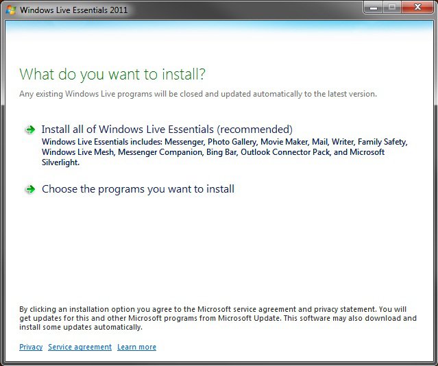 windows live essentials 2011 windows live essentials 2011