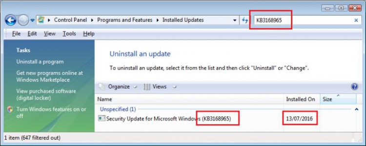 KB3168965 July 2016 Patch Tuesday Updates.jpg