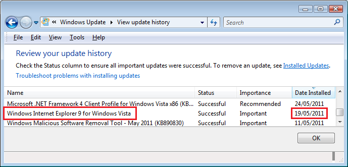 IE9 Windows Update History 19 May 2011.png