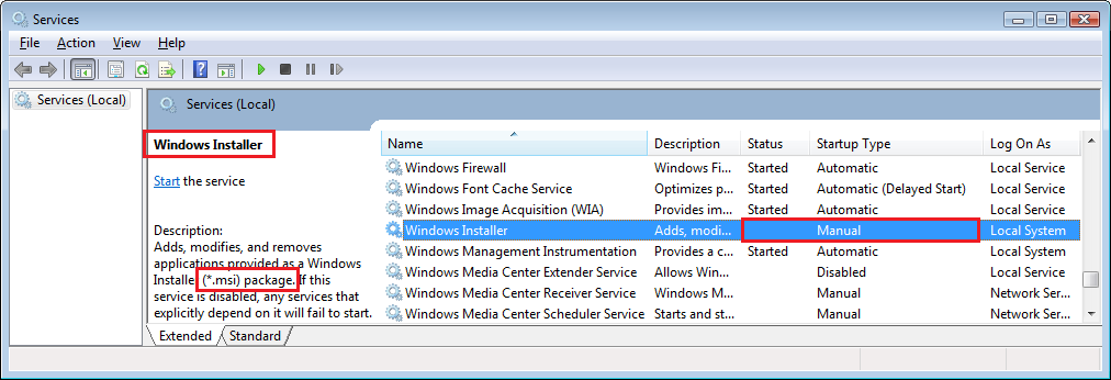 Vista SP2 Windows Installer Service Manual Stopped.png