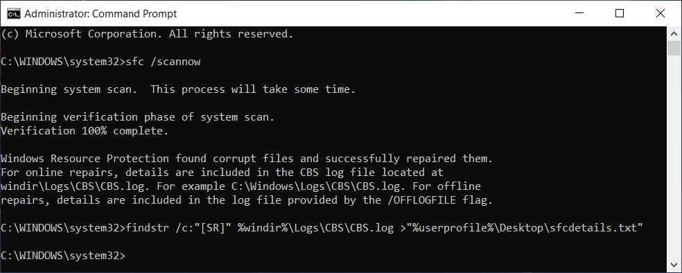 Win 10 v20H2 sfc_scannow Command Files Repaired with Extract CBS Log 7_58 AM 19 May 2021.png