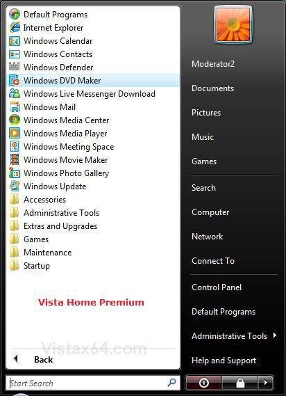 how to restore all programs in start menu