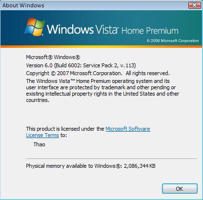 Download Vista SP2 Beta via Windows Update