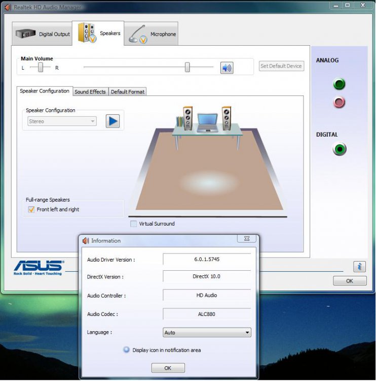 asus realtek hd audio manager amplifier setting asus realtek hd audio manager amplifier setting