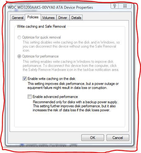 hard disk properties Policies.JPG