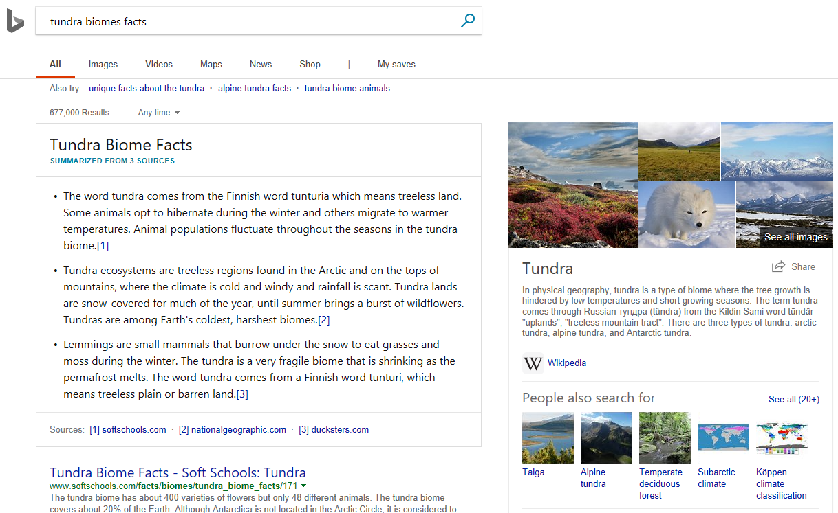 Bing Launches More Intelligent Search Features