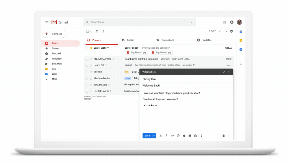Google Gmail adds Smart Compose, send later, and more features